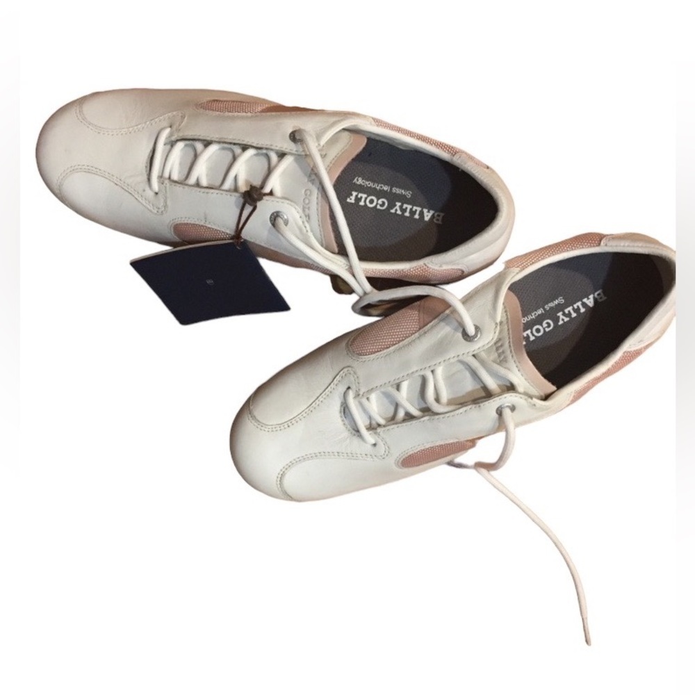 BALLY Birdie Golf shoes  Pink & White 10.5 - - Picture 2 of 9